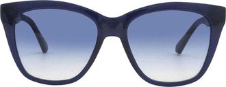 Calvin Klein Womens/Ladies Gradient Sunglasses (Blue) - One Size