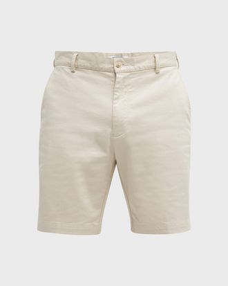 Peter Millar Men & apos;s Pilot Flat Front Shorts