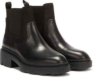 Ash Metro Mustang Womens Black Boots Leather - Size UK 7