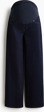H&M MAMA Superstretch Wide Jeans - Blue