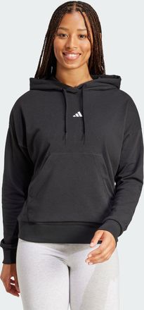 adidas Womens adidas Essentials Small Logo French Terry Hoodie