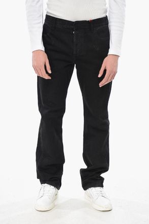 Alexander McQueen Jeans Straight-Leg a Lavaggio Scuro 21cm Alexander McQueen
