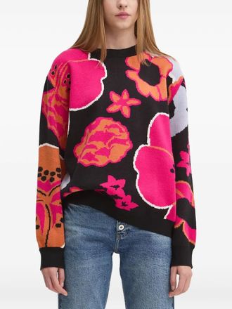 Desigual Trui met ronde hals - Zwart