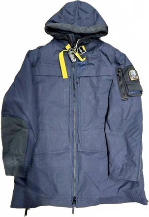 Parajumpers Mens Omaha Bomber Hooded Jacket In Navy