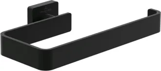 Villeroy & Boch Villeroy&boch - Ventajas Del Producto: Dise&ntilde;o Moderno: El Toallero Rectangular De Villeroy Y Boch Elements - El Llamativo Matt Black Presenta Un Dise&ntilde;