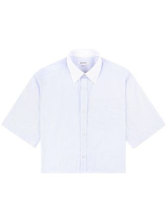 Sporty & Rich Gestreept blouse - Blauw