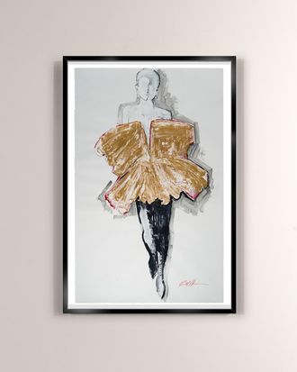 RFA Fine Art Gold Number Print