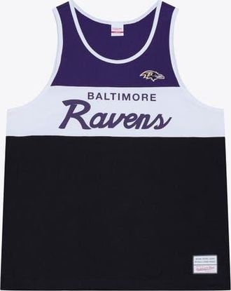 Mitchell & Ness Mens Mitchell & Ness Black/Purple Baltimore Ravens Head Coach Tank Top at Nordstrom, Size Xx-Large