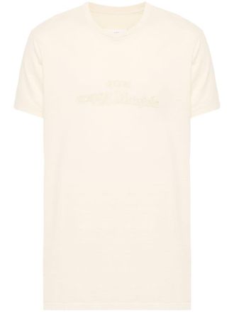 Maison Margiela T-shirt con ricamo - Giallo