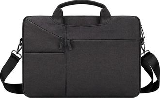 Generic Laptop Bag Laptop Bag 15 6 Inches Sleeve Case Waterproof Notebook Computer Handbag Briefcase For Men(Black,13-13.3 inch)