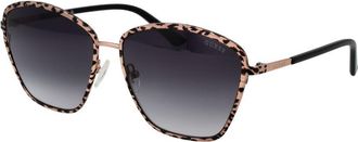 Guess Rose Gold Metal Womens Sunglasses