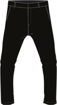 Wahts Mens Trousers, TargetGroup:Men Pure Black / XXL