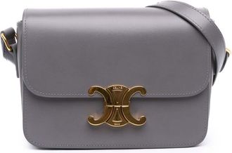 Celine Pre-owned Celine Teen Shiny Calfskin Triomphe Crossbody Ladies C4QHVKC634H791BF