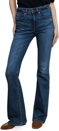 Veronica Beard Beverly High Waist Skinny Flare Jeans in Bright Blue at Nordstrom, Size 23
