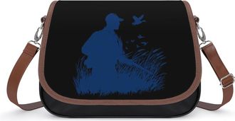 Generic Ducks Hunting Fashion Womens Crossbody Bags Novelty Handbag Shoulder Bag Purse