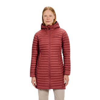 Berghaus Steppjacke BERGHAUS NULA MICRO JACKET LONG, Damen, Gr. XXL, corundum, Obermaterial: 100% Polyester. Futter: 100% Polyamid. Wattierung: 100% Polyester,