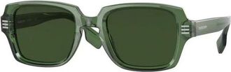 Burberry Eldon Zonnebril - Heren - Zonnebrillen - Groen - 51 MM - Accessoires