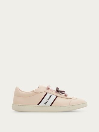 Ferragamo Women Sneaker with mini bow detail Pink Size 10.5