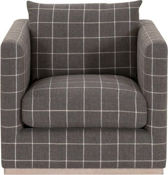 Essentials For Living Siena Plinth Base Swivel Club Chair