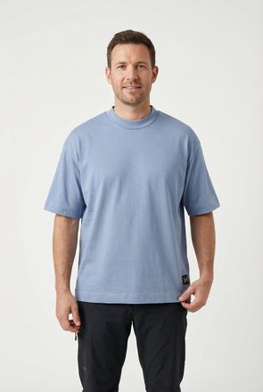 F.lli Campagnolo Oversize-Shirt CMP, Herren, Gr. XXL, copen blau, Obermaterial: 60% Baumwolle, 40% Polyester, Shirts Oversize-Shirt, Oversize-Schnitt, sportlicher Stil