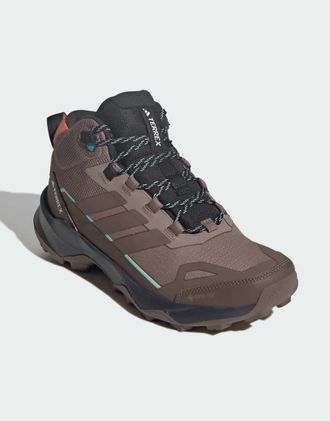 adidas Terrex Skychaser AX 5 mid gore-tex - Scarpe da trekking marrone trace / terra strata / s