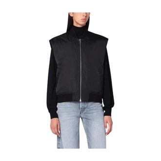 IVY OAK Gilet Bomber Senza Maniche Moderno - - Jackets - Donna - Nero - S