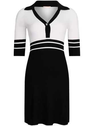 Liu Jo Gestreepte mini-jurk - Wit