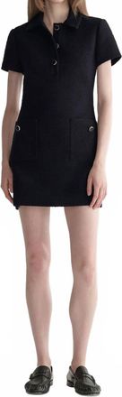A.L.C. Marcie Mini Dress In Deep Navy