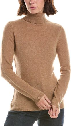 Fort&eacute; Cashmere Basic Turtleneck 100% Cashmere Pullover
