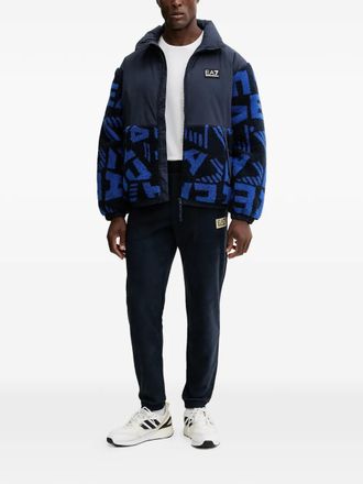 Emporio Armani Jack met logopatch - Blauw
