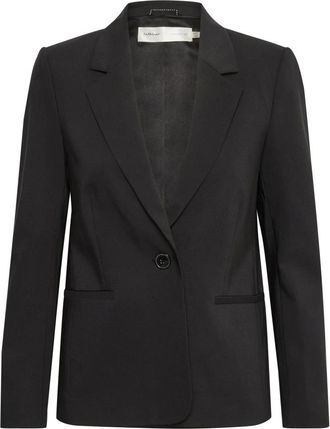 Inwear Klassieke Korte Zwarte Blazer - Dames - Blazers - Zwart - 2XL - Katoen - Jassen