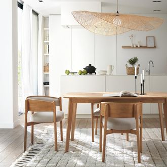 La Redoute Interieurs Eettafel, massief eiken, 6 couverts, Dalmar