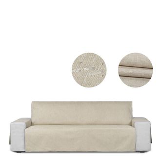 Eysa Funda de sof&aacute; 2 plazas beige r&uacute;stico 115 cm