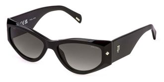 Police SPLR25 NEW DAWN 3 0700 Womens Sunglasses Black Size 57