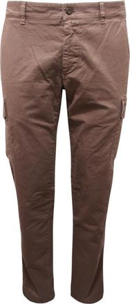 Mason's Chile Cargo Broek - Heren - Slim Fit Broeken - Bruin - S - Katoen - Broeken