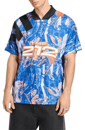 adidas FIFA World Cup 2026 New York Soccer Jersey in Black/Orange/Royal at Nordstrom, Size Xx-Large