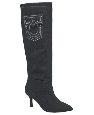 True Religion Womens Tall Denim Boot
