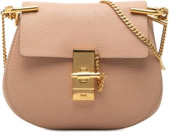 Chlo&eacute; Pre-owned Chloe Mini Leather Drew Crossbody Ladies 9MNRY3CX5Y6M8A37