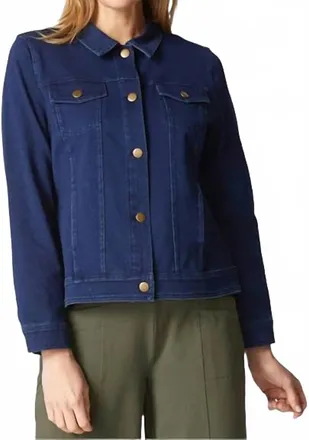 Habitat Cotton Spandex Jean Jacket In Denim