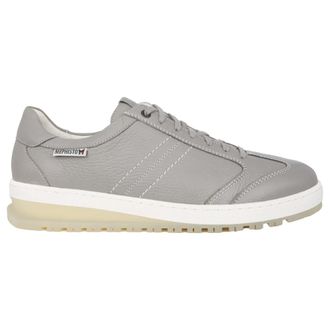 Mephisto Leren Sneaker - Heren - Sneakers - Grijs - 44 1/2 EU - Leer - Schoenen
