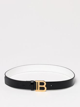 Balmain Cintura in pelle verniciata