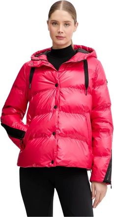 Sportalm Thread Down Jacket - Dames - Gewatteerde jassen - Roze - XS - Leer - Jassen