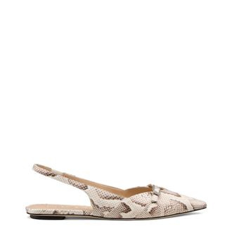 Stuart Weitzman Georgie Slingback - female - Stuart Weitzman - Ballerina Shoes - Beige - 7 1/2 UK - Shoes