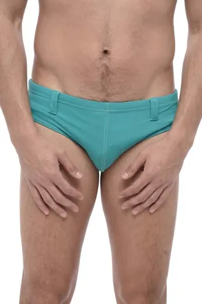 Dsquared2 Green Solid Swim Brief