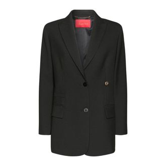 Elena Miro Q009Z0 Blazer - - Jackets - Donna - Nero - M