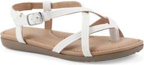 White Mountain Frania Strappy Sandal in White/Smooth at Nordstrom Rack, Size 7.5