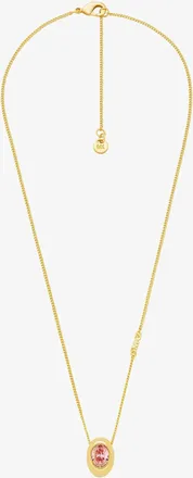 Michael Kors Oval Stone Pendant Necklace
