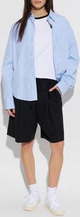 Kenzo T-shirt With A Patch, Womens, White