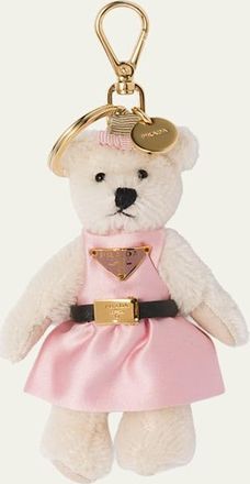 Prada Teddy Bear Keychain Bag Charm