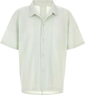Issey Miyake Hombre, Camisas, Verde, Talla: L